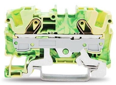 [WAG101104] BORNA DE TIERRA 2 CONDUCTORES; APROPIADO APLICACIONES EX E II, SECCION 6MM2, 14-8AWG (WAG101104 / 2006-1207)